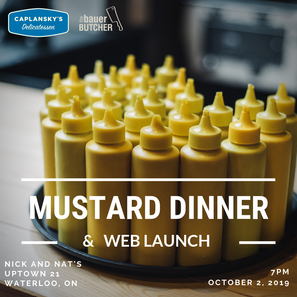 We're Back! - Mustard Dinner recap