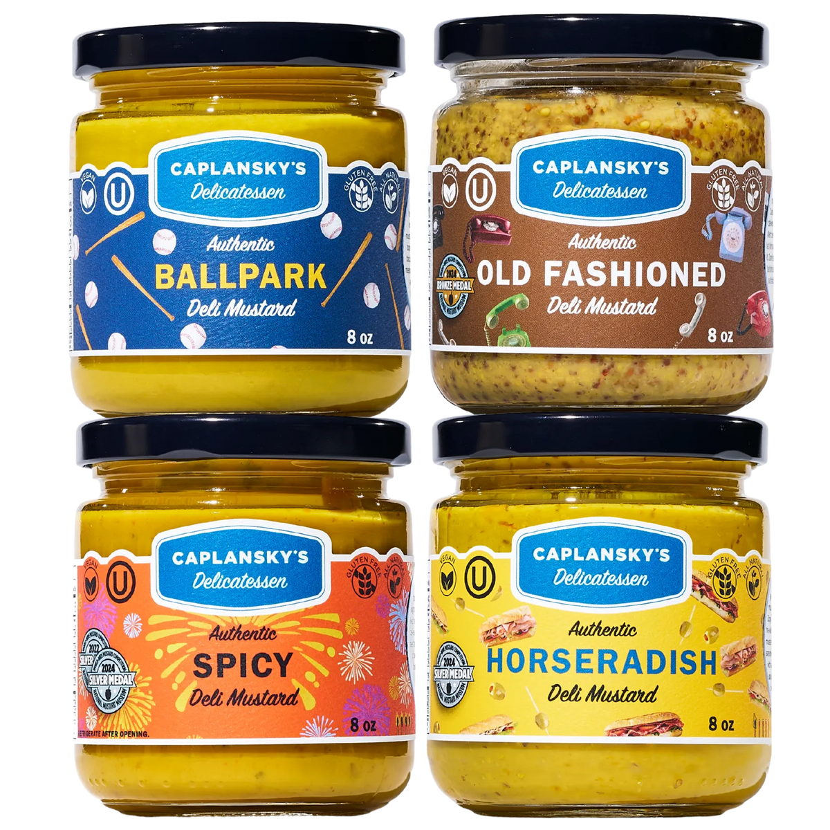 Caplansky's four deli mustards